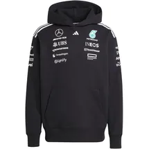 adidas Herren Mercedes - AMG Petronas Formula ONE Team Team Hood Men, Black/White, XL