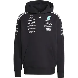 adidas Herren Mercedes - AMG Petronas Formula ONE Team Team Hood Men, Black/White, XL