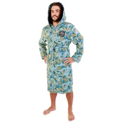 Soöruz Bathrobe Dope Bademantel 22 Poncho Strand Beach Schwimmen, Größe: L, Farbe: BLUE