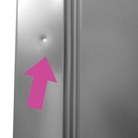 Bosch Serie 4 KSV36VLEP Kühlschrank (346 l, 1860 mm hoch, Inoxlook)