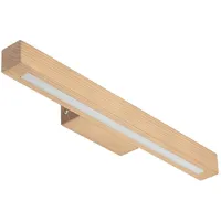 Licht-Erlebnisse LED-Wandleuchte TEO LED/8W/230V 3000K Kiefer - Beige