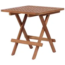 deVries de Vries Beistelltisch Woodie B/H/T: 50x50x50 cm - BHT 50x50x50 cm