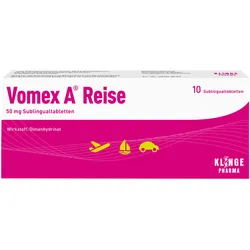 Vomex A Reise 50 mg Sublingualtbletten