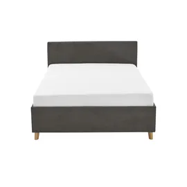 Meise Möbel Polsterbett Cool 140 x 200 cm anthrazit ohne Lattenrost