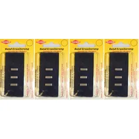 Kleiber 2,5-5 cm Bunderweiterung mit Haken und Ösen, schwarz