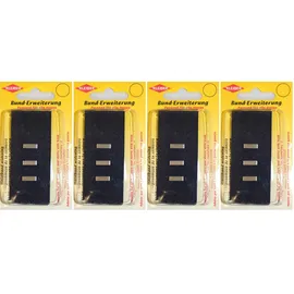 Kleiber 2,5-5 cm Bunderweiterung mit Haken und Ösen, schwarz