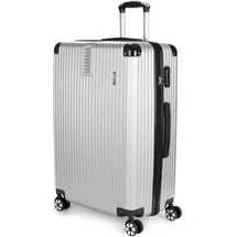Brubaker London 4-Rollen 76,5 cm / 91 l silber