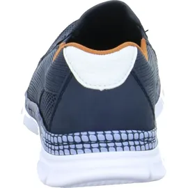Rieker Slip-Ons Blau Herren 43