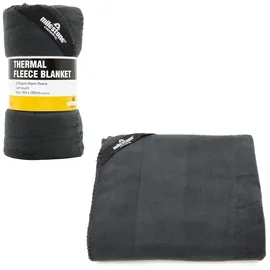 Milestone Camping Fleecedecke, Thermo-Polar, Anthrazit