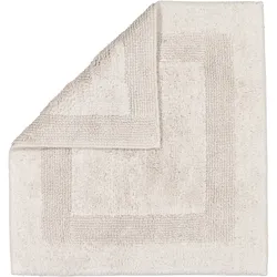 Cawö Badteppiche Luxus Badteppich 1000 travertin - 366 60x60 cm Silber 