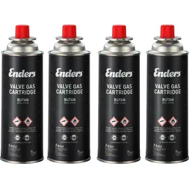 Enders Butan Ventilkartusche 4er-Set 4 x 227 g