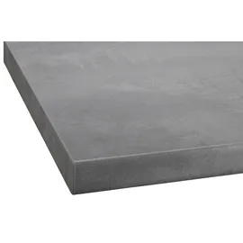 WIHO KÜCHEN Arbeitsplatte WIHO KÜCHEN "Flexi", grau (beton grau), B:50cm H:3,8cm T:60cm, Tischplatten, 38 mm stark