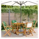 vidaXL Gartenstuhl 51 x 51 x 108 cm grün 4 St.