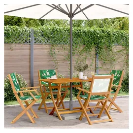 vidaXL Gartenstuhl 51 x 51 x 108 cm grün 4 St.