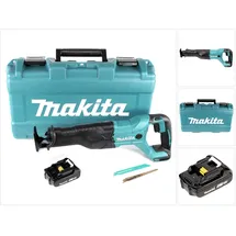 Makita DJR 186 A1K Akku Reciprosäge Säbelsäge 18 V + 1x Akku 2,0 Ah + Koffer - ohne Ladegerät