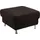 Candy Polsterhocker Korfu Polyester 73 x 48 x 73 cm Braun