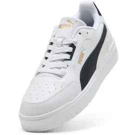 Puma Shuffle Downtown Damen Weiß/New Navy/Gold 45