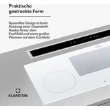 Klarstein Induktionskochfeld 4 Platten, Einbau-Induktionskochfeld mit 4 Kochfelder, 7000 Watt Induktionskochfeld, Induktion Kochfeld mit Touch-Bedi... - Weiß