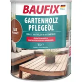 Baufix Gartenholz-Pflegeöl teak, seidenmatt, 1 Liter
