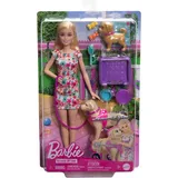 Barbie Hundeduo Puppe und Zubehör (HTK37)