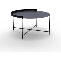 Houe Edge Beistelltisch schwarz | Ø 76cm