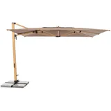 Doppler Alu-Wood Ø 400 cm Braun