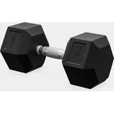 ZEUZ Hexagon-Kurzhantel 17,5 kg schwarz|grau 17.5kg