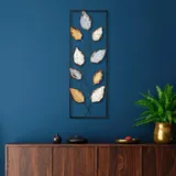 Wallity Handmade Decorative Metal Wall Accessory, 32 x 90 cm | 100% Metal (1.5 mm) | Unique Hand-Painted Design, Perfect for Home Decor & Personal Touch