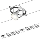 Paulmann Cardan Seilsystem-Set Spot 8x GU5.3 chrom matt, 10m (941.53)