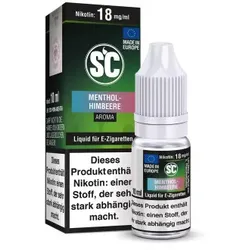 Menthol-Himbeere Liquid by SC 6mg / 10ml