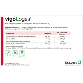 Dr. Loges Ashwagandha Plus Kapseln 120 St