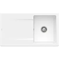 Villeroy & Boch Siluet 50 flat snow white + Excenterbetätigung + Lochbohrungen 1 + 2