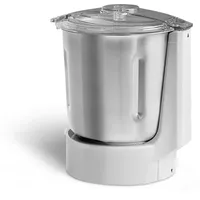 Springlane Edelstahlmixbehälter für Hochleistungsmixer Hanno, Weiß