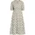 Cartoon Druckkleid Midi Blau/Grün 34
