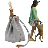 Leckerlibeutel für das Haustiertraining,Hundetrainingsbeutel,Tragbare Hundetrainings-Leckerli-Tasche aus | mit Metallhaken, wasserdichter Snacktasche, Trainingstasche für Outdoor-Klettern, Einkaufen,