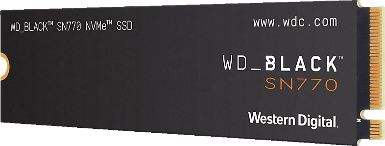WD Black SN770 WDS100T3X0E 4.0 x4 (NVMe) Festplatte, 1 TB SSD PCI Express, intern
