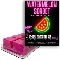 WonderWax Duftwachs WonderWax® Neon Duftwachs 6 Würfel, (Wassermelonensorbet), Duftrichtung: Wassermelonensorbet