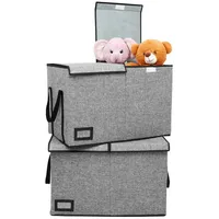 Tinyyo Belle Vous Set von 2 Spielzeugkisten für Kinder