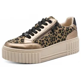 Marco Tozzi Sneaker Damen Wechselfußbett Beige 39