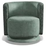 Xlmoebel Loungesessel Cocktailsessel Bar Sessel Textil Sofa Design Clubsessel (1-St., Cocktailsessel), Made in Europa grün