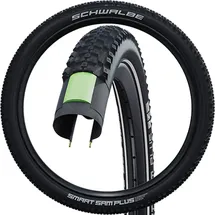 Schwalbe Smart Sam Plus 27,5 x 2,25 Zoll Drahtreifen black + reflex