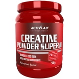 ACTIVLAB Creatine Super Powder 500g, Kreatin Monohydrat 5000 mg | 83 Portionen | Pulver | Bodybuilding, Fitness, Cross-Fit, Powerlifting, Schwarze-Johannisbeere