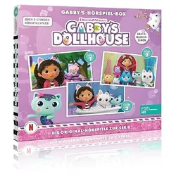Gabby`s Dollhouse - Hörspiel-Box (Folge 1-3) - Die Original-Hörspiele zur Serie mit GRATIS Blumensamen | Zustand: Neu & original versiegelt