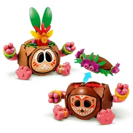 LEGO | Disney Vaiana Kakamora - Spielzeug inkl. 2 Blumentopf Figuren mit künstlichen Blumen als Zimmerdeko - Geschenk für Mädchen ab 9 Jahren und Filmfans - 43293