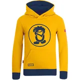 TROLLKIDS Troll Kapuzenpullover - Golden Yellow / Mystic Blue - 98 cm