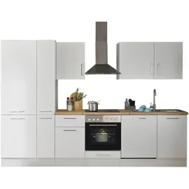 BASIC by Balculina Küchenzeile Turin 310 cm weiß