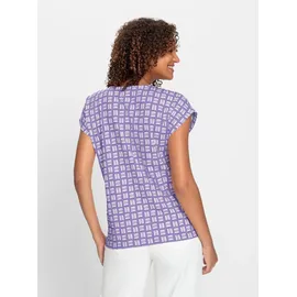 Casual Looks Print-Shirt Lila 48
