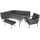 bellavista® Sorrent Ecklounge grau Aluminium