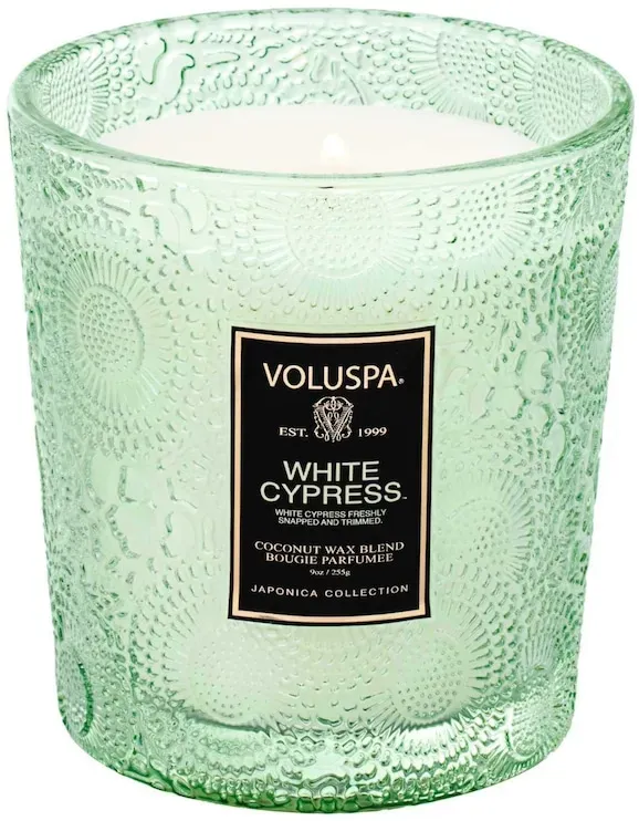 VOLUSPA White Cypress Kerzen 255 g