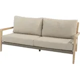 4 Seasons Outdoor 4Seasons Julia 3-Sitzer Sofa Teak gebürstet inkl. 4 Kissen